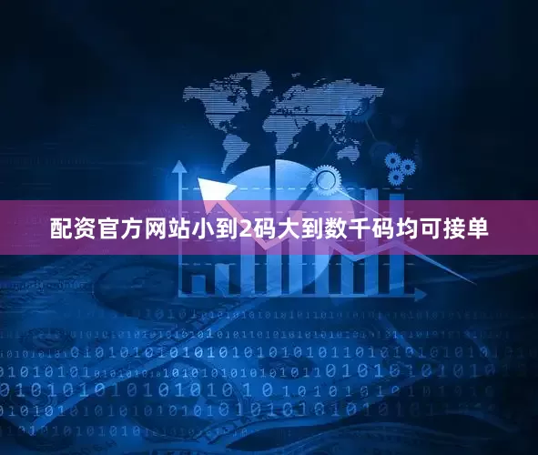 配资官方网站小到2码大到数千码均可接单